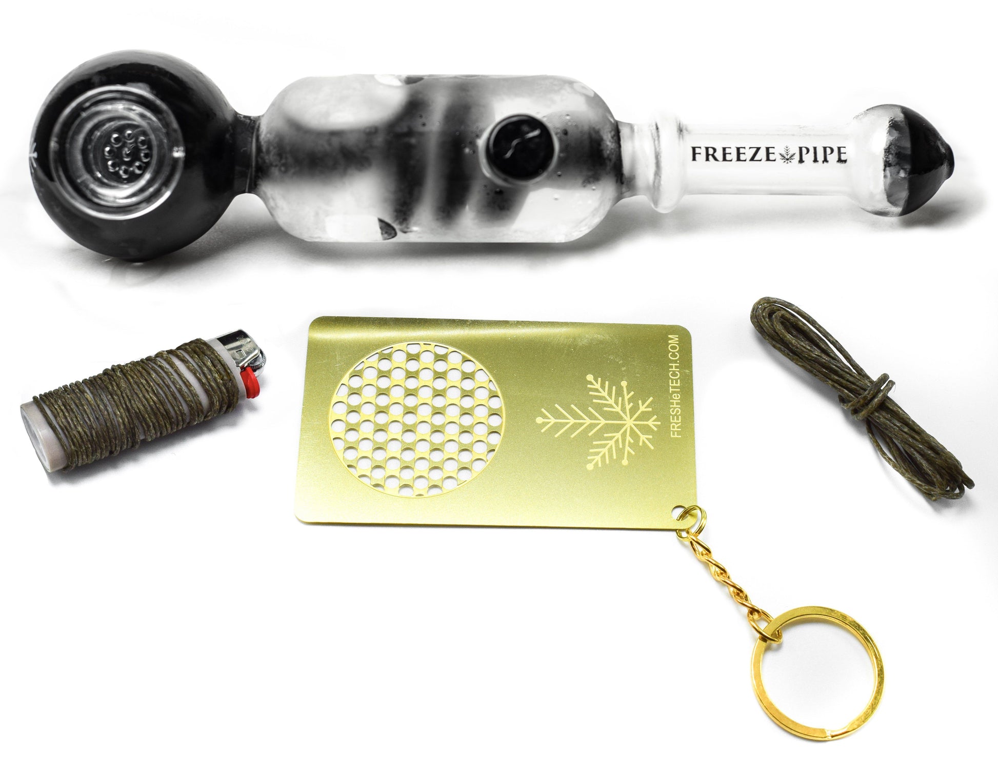 Freeze Pipe Card Grinder Flower Power Packages 