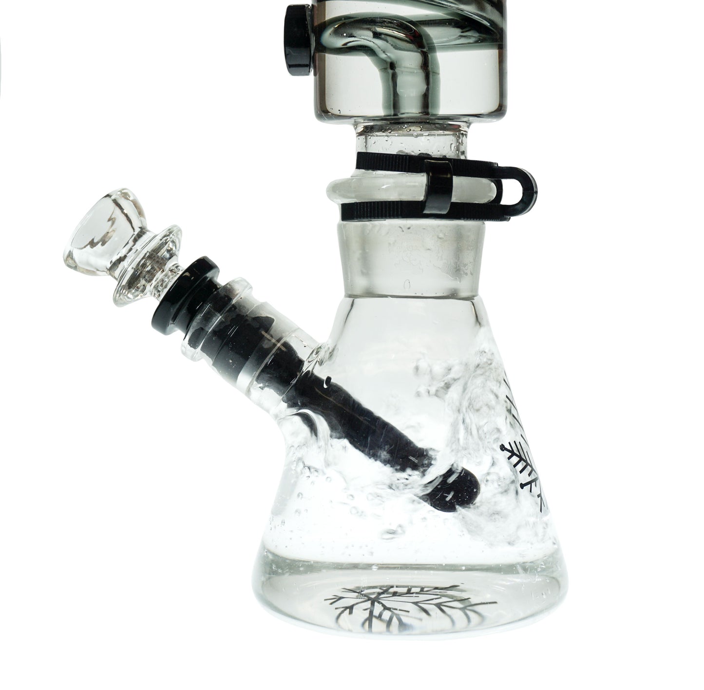 Freeze Pipe Glass Bong Flower Power Packages 