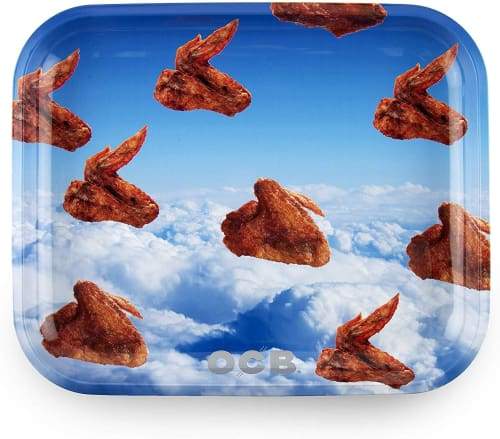 Fried Chicken Wings Tolling Tray (Small, Medium or Large) (1 Count) Flower Power Packages 