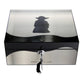 Fully Stocked Stylish Durable Silver Humidor Box Flower Power Packages 