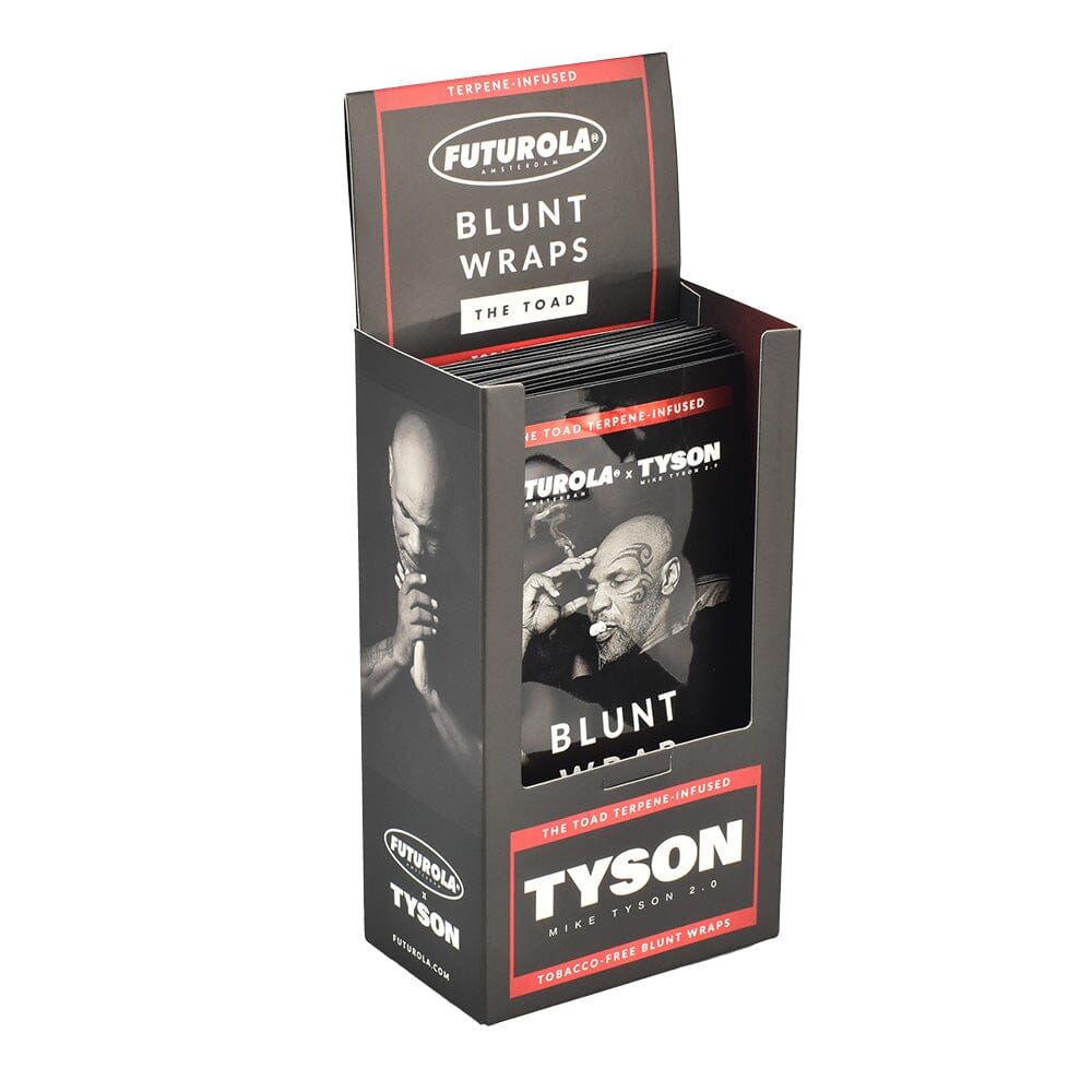 Futurola x Tyson 2.0 Terp Infused Blunt Wrap 25PC Smoke Drop 