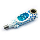 Gadzyl Mushroom Smoking pipe Light Blue Flower Power Packages 