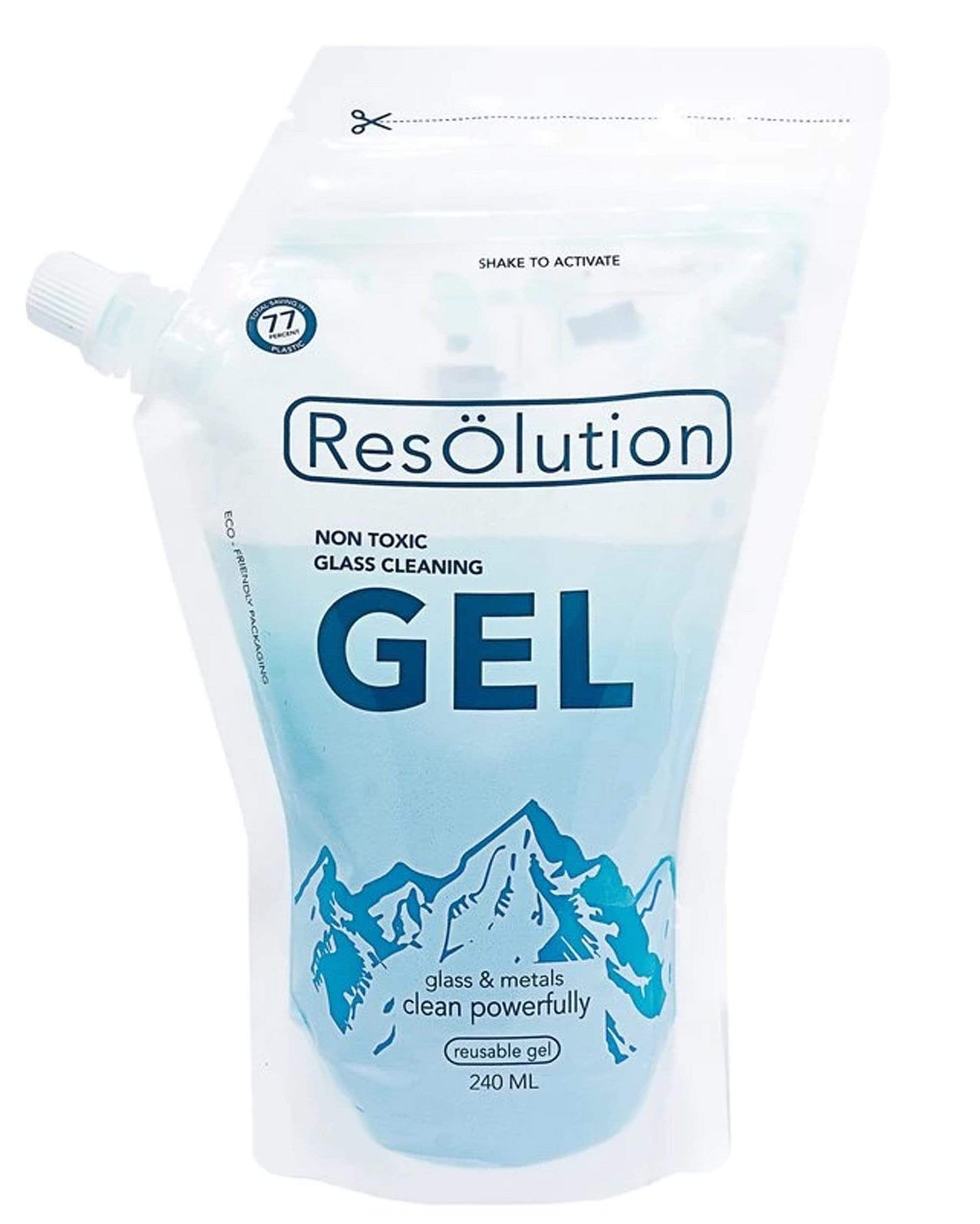 Gel Solution Glass Cleaner cleaner Resolution Single 