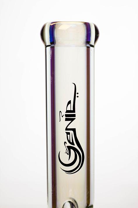 Genie 14" Metallic 9 mm glass beaker bong Flower Power Packages 
