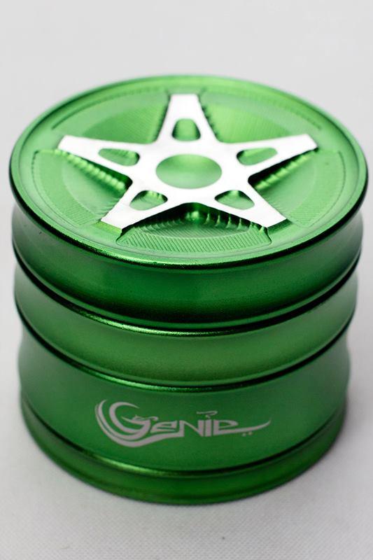 Genie 5 spoke rims aluminium grinder Flower Power Packages Green-4278 