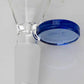 Glass bowl with round handle Flower Power Packages 14 mm Female Joint Blue 