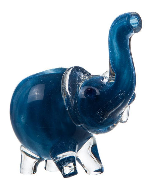 Glass Hand Pipe - Elephants Trunk (4") Flower Power Packages 