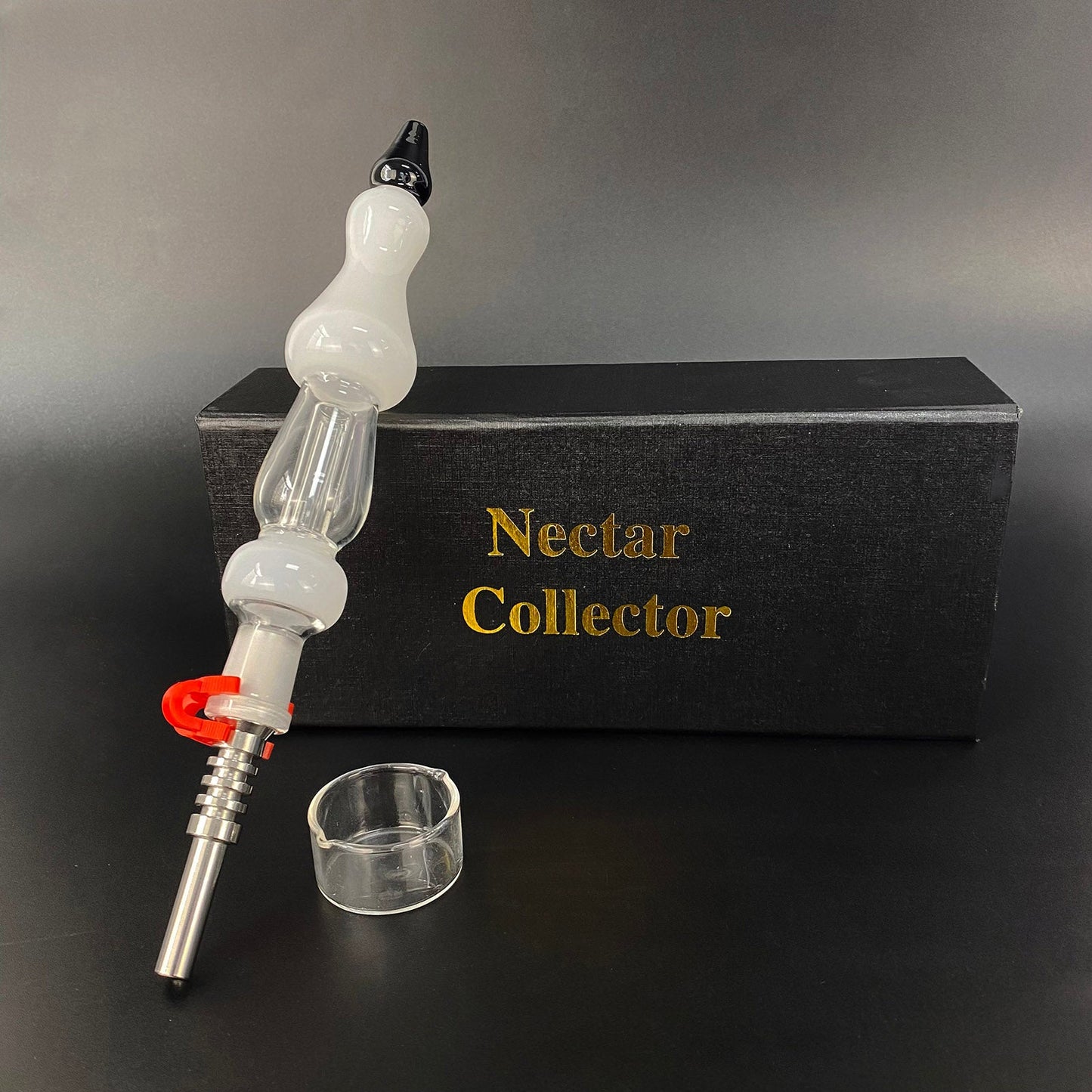 Glass Nectar Collector Kit Bulbous Mouthpiece Smoke Drop 