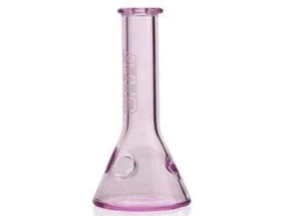 Grav Hand Water Pipe - 4" Beaker - Assorted Colors (1Count) Flower Power Packages PINK 