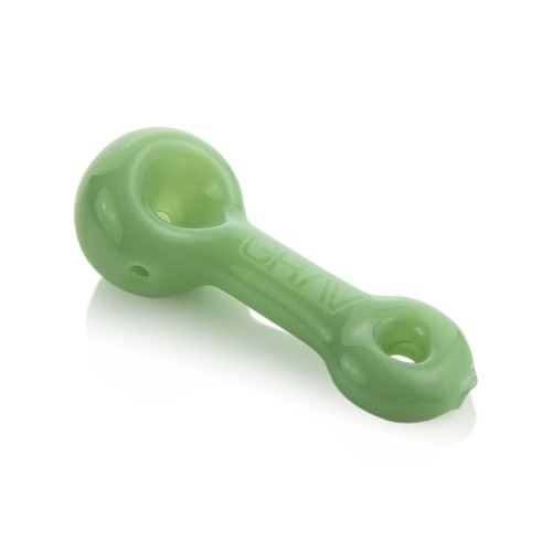 GRAV Labs 3" - UHPF - Mini Spoon w/ Doughnut Mouthpiece Flower Power Packages Mint Green 