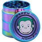Green Monkey Herb Grinder Colorful Small 40mm Flower Power Packages 