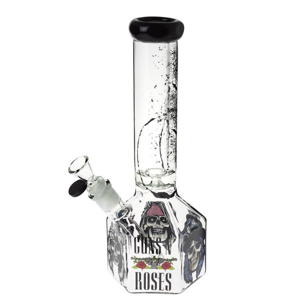 Gun's N' Roses-"Band"-Hexagon-12" Water Pipe-1 Count Flower Power Packages 