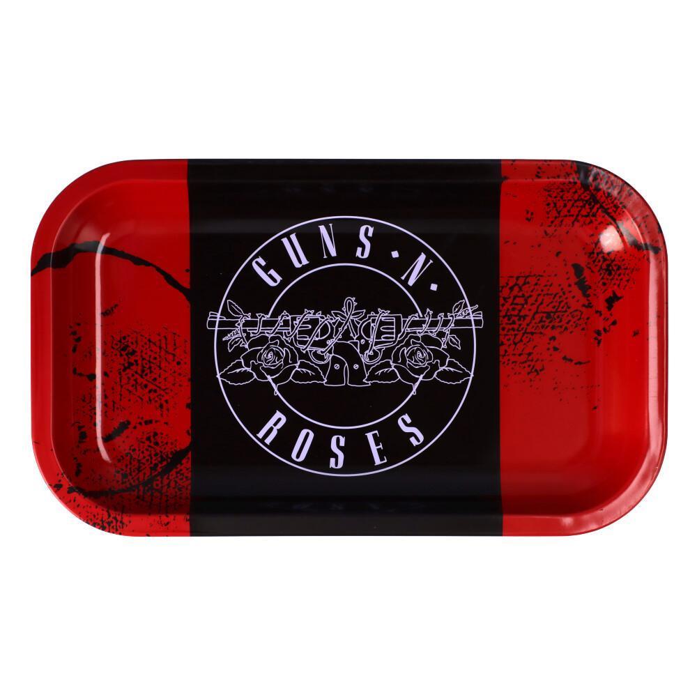 Guns N Roses Double Pistols - Rolling Tray - Small Or Medium (1 Count) Flower Power Packages Medium 