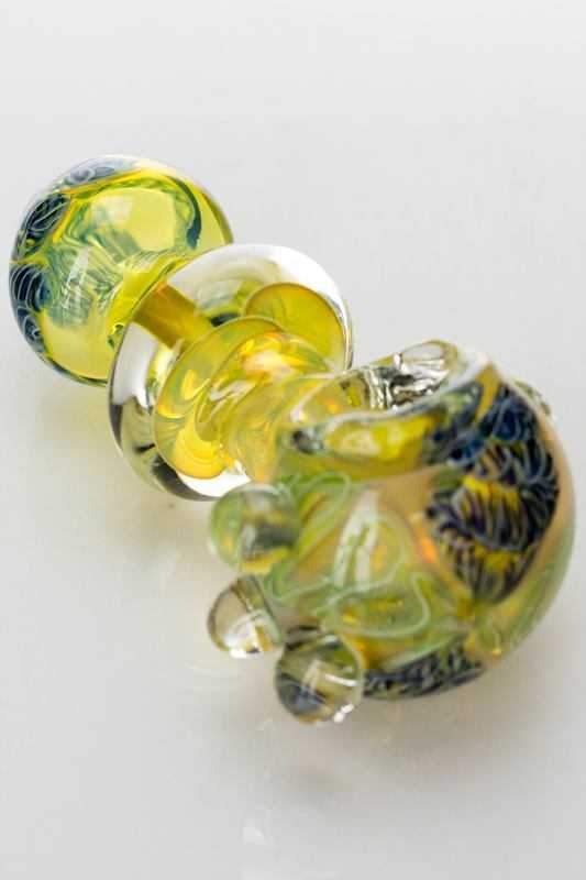 Heady soft glass hand pipe at  Flower Power Packages