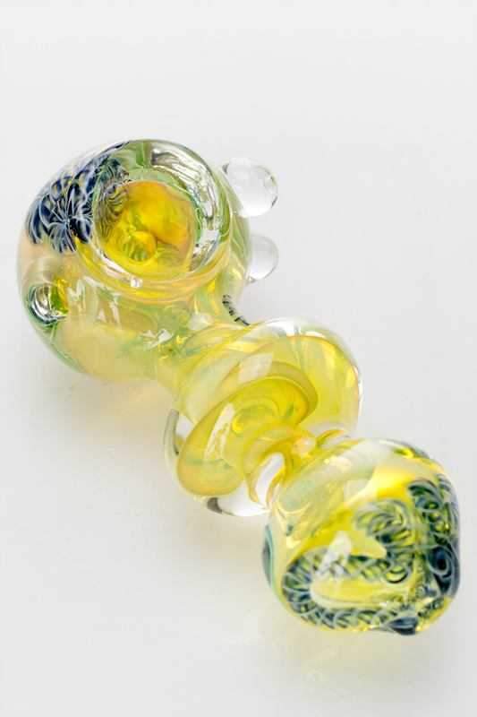 Heady soft glass hand pipe at  Flower Power Packages