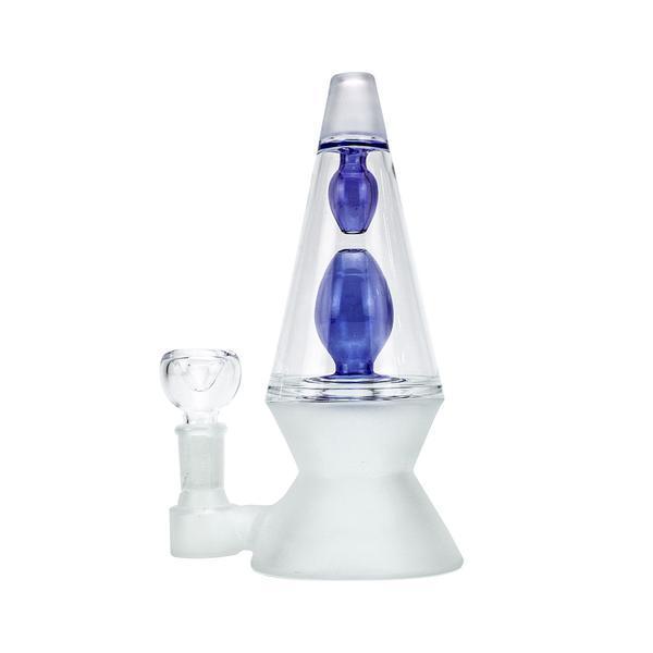 Hemper 70's Bong - 1 Count - (Available in Green & Teal) Flower Power Packages Blue 