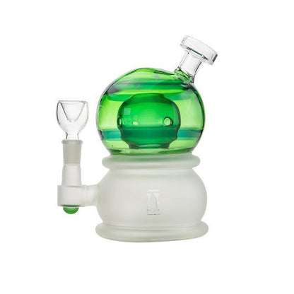 Hemper Crystal Ball XL Rig - Various Colors (1 Count) Flower Power Packages Green 