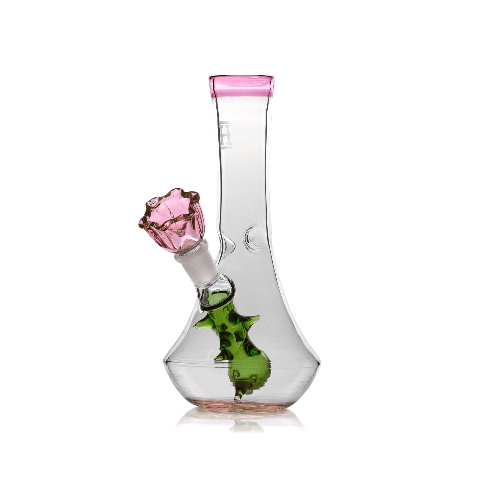 HEMPER Flower Vase Bong Smoke Drop Pink 