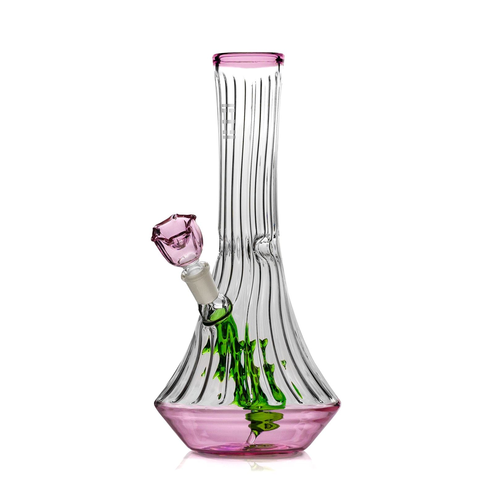 Hemper Flower Vase XL Bong Smoke Drop Pink 