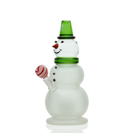 HEMPER Snowman XL Bong Smoke Drop Green 