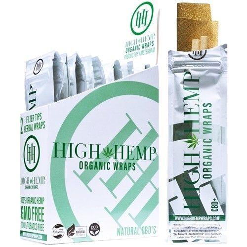 High Hemp - Organic Blunt Wraps Flower Power Packages Original 