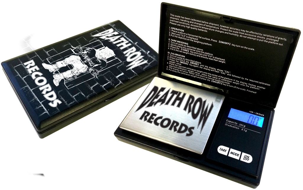 Infyniti Scales Death Row Records G-Force Digital Scale 100g X 0.01g Flower Power Packages 