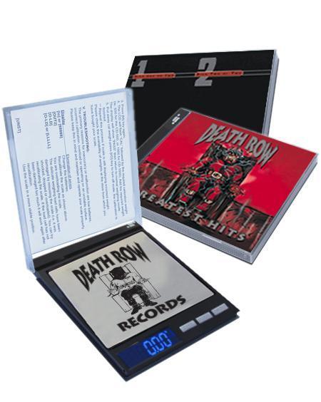Infyniti Scales Death Row Records Greatest Hits CD Digital Scale 100g X 0.01g Flower Power Packages 