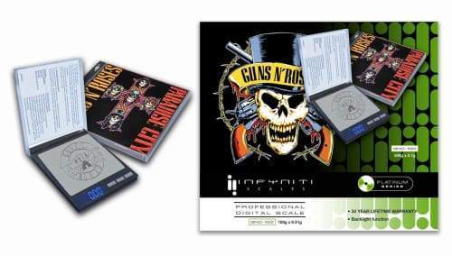 Infyniti Scales Gnc-100 Guns N Roses Digital Scale100g X 0.01g Flower Power Packages 