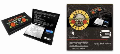 Infyniti Scales Gng-100 Guns N Roses Digital Scale 100g X 0.01g Flower Power Packages 