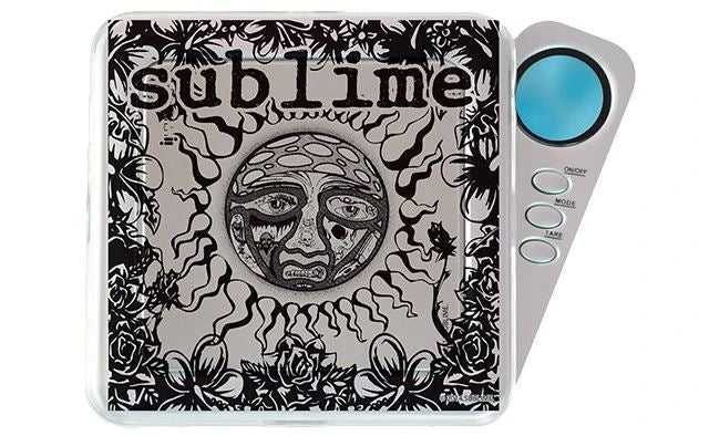 Infyniti Scales Sublime Panther Silver Color Digital Scale 50g X 0.01g Flower Power Packages 