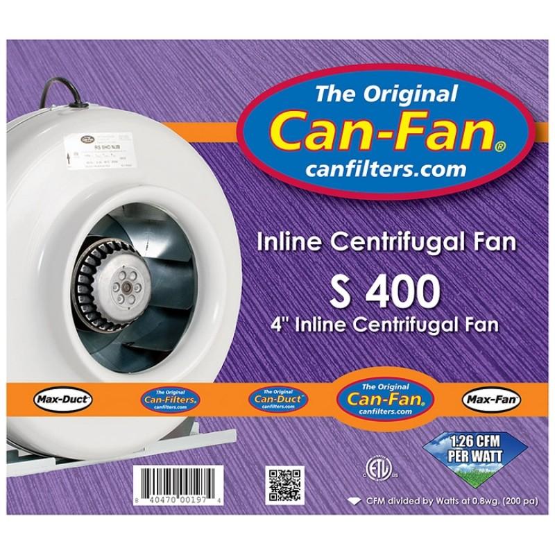 Inline Can-Fan S Series 400 at Flower Power Packages