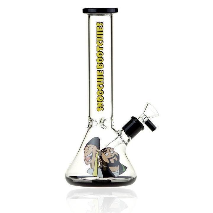 Jay & Silent Bob -"Snoochies Boochies"- 10" Water Pipe With Herb Bowl-1 Count-(Various Colors) Flower Power Packages Black 