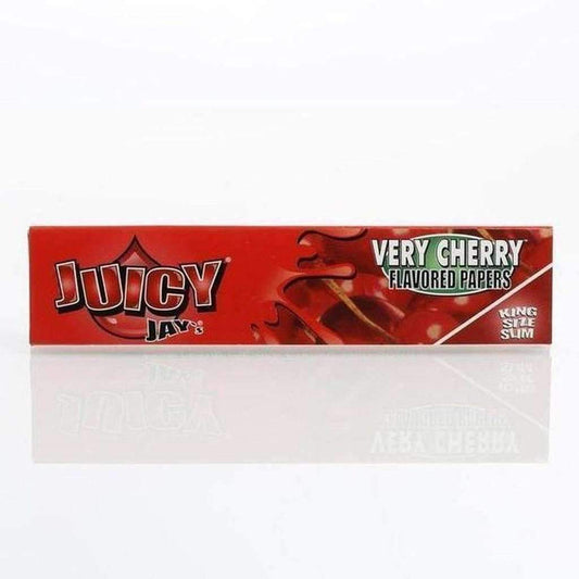 Juicy Jay's Very Cherry King Size Slim Rolling Papers 