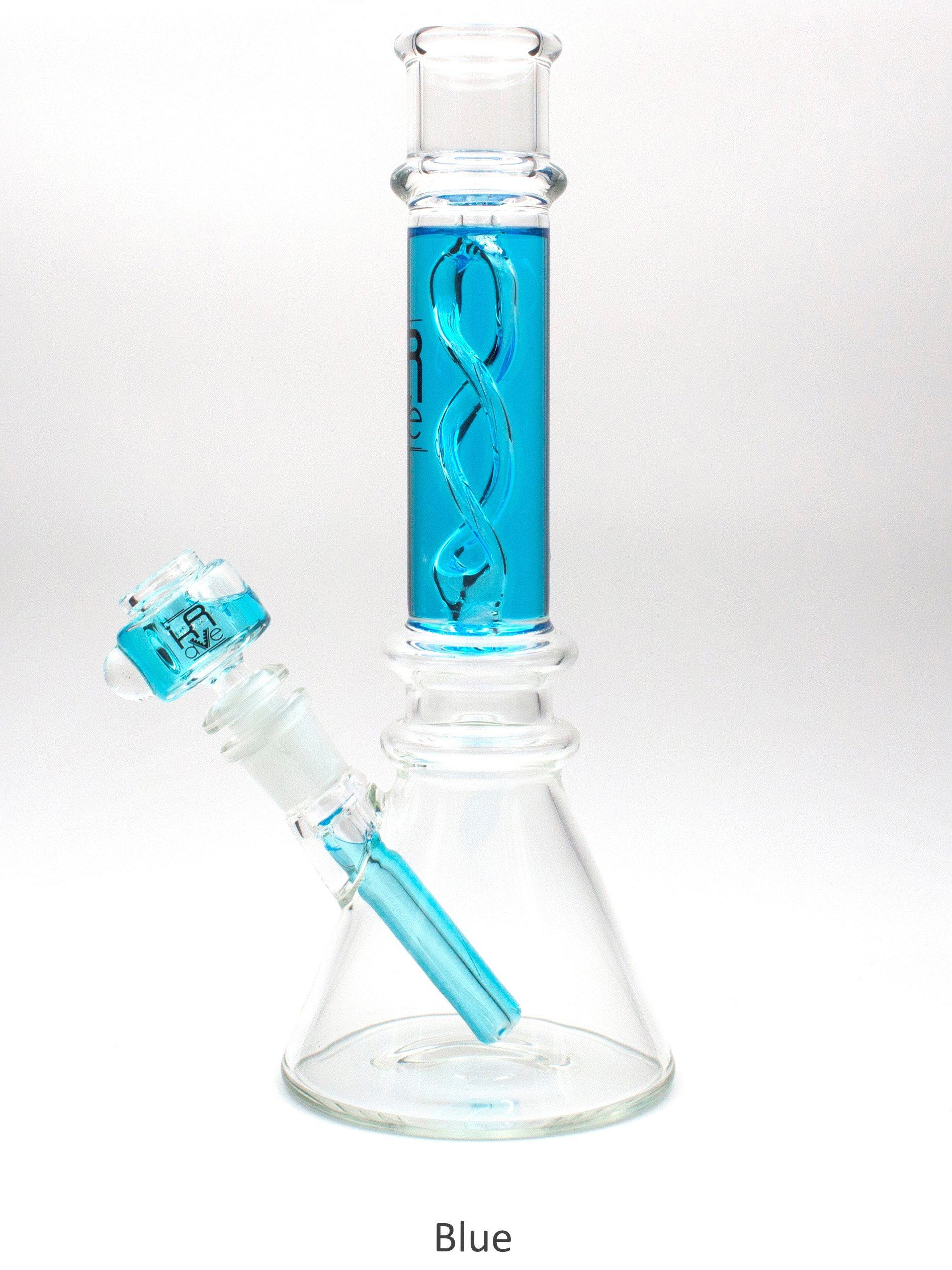 Krave Glass DNA Flower Power Packages Blue 