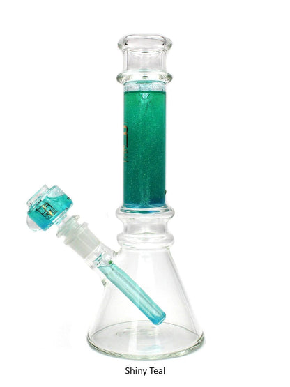 Krave Glass DNA Flower Power Packages Teal Galaxy Dust 