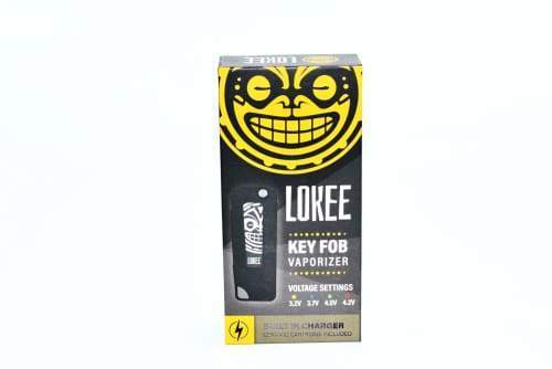 Lokee Key Fob Vaporizer w/ Built-in Charger Black at Flower Power Packages