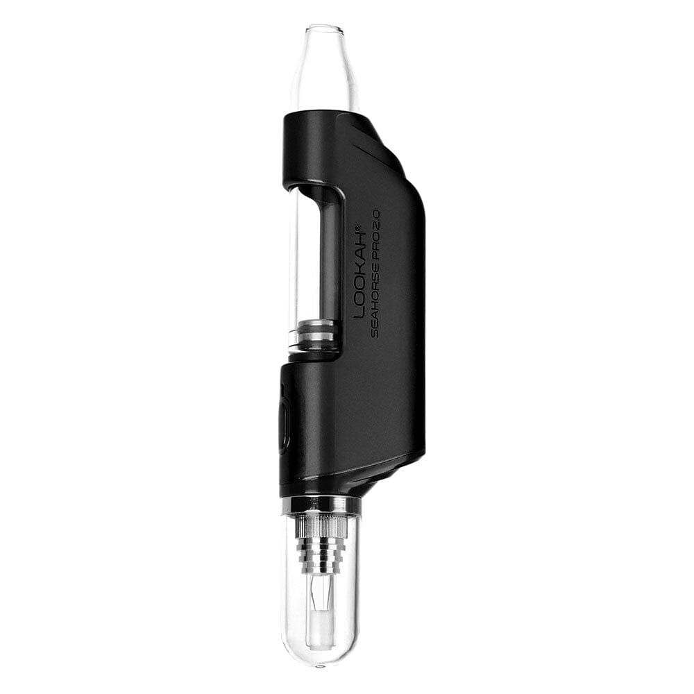 Lookah Seahorse PRO Plus Electric Dab Pen Kit - 650mAh Smoke Drop Black 