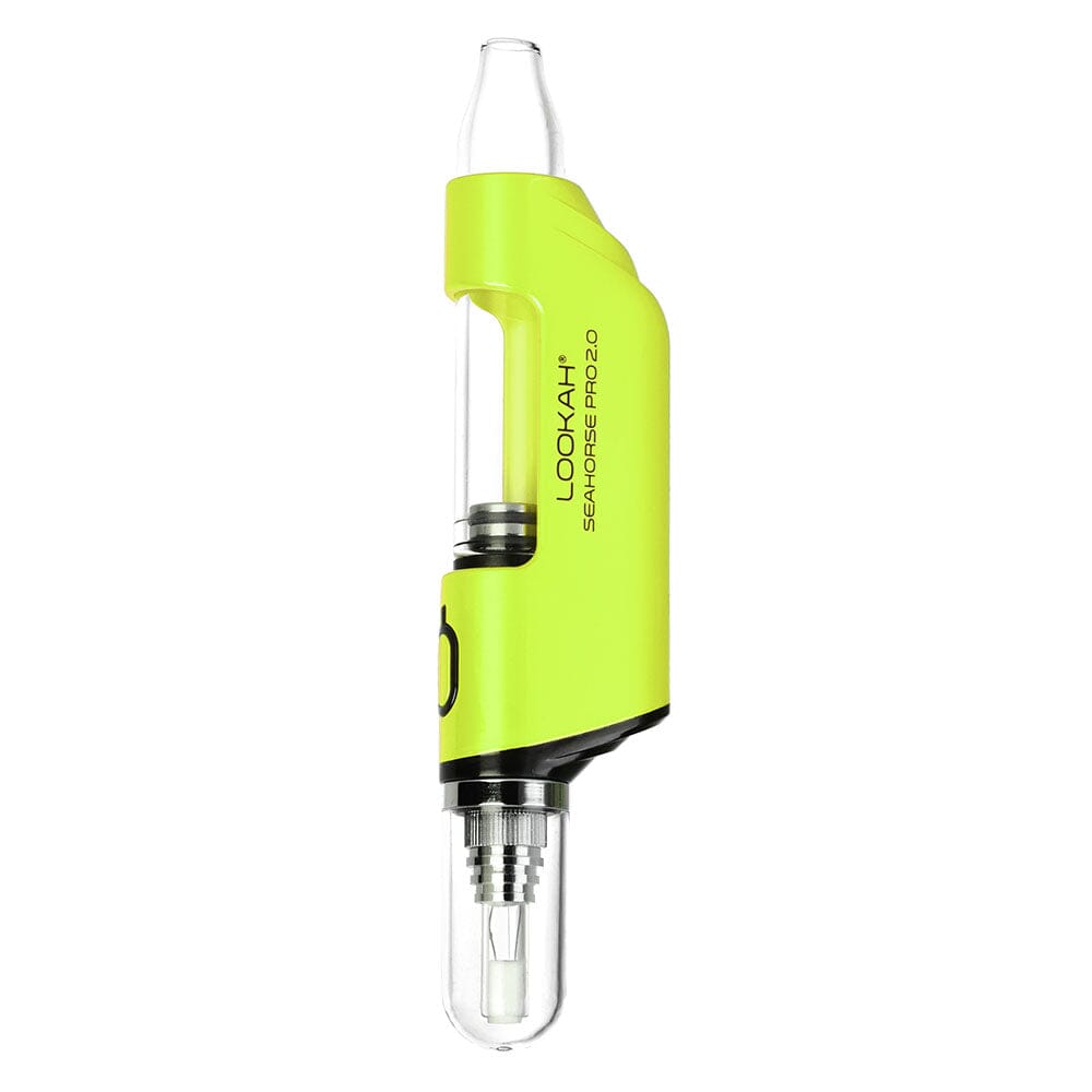 Lookah Seahorse PRO Plus Electric Dab Pen Kit - 650mAh Smoke Drop Neon Green 