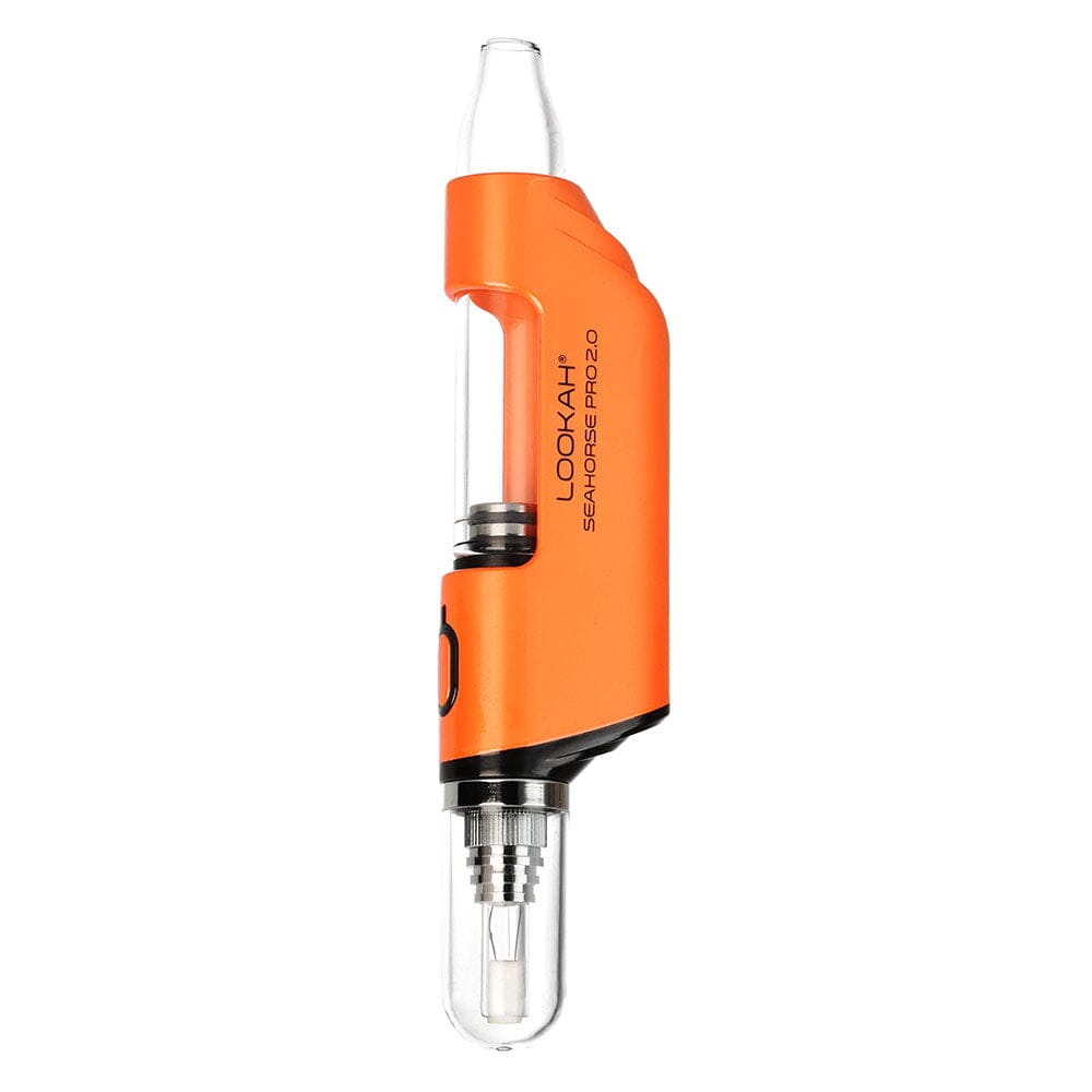 Lookah Seahorse PRO Plus Electric Dab Pen Kit - 650mAh Smoke Drop Orange 