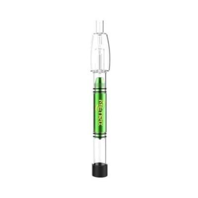 METRIX G Pipe Twisty Glass Blunt - Various Colors - (1 Count) Flower Power Packages Green 