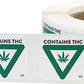 Michigan Contains THC Cannabis Warning Labels at Flower Power Packages