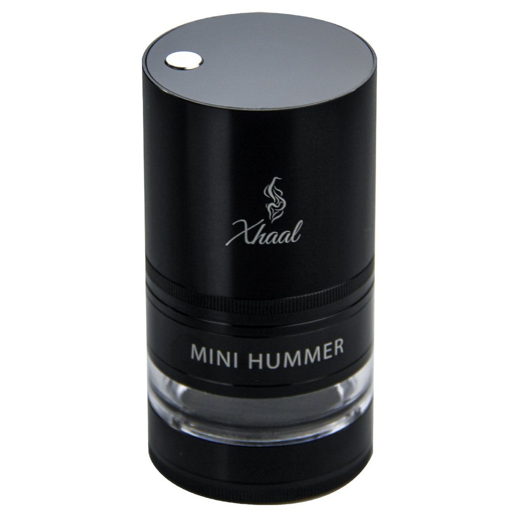 Mini Hummer Electric Grinder Flower Power Packages black 