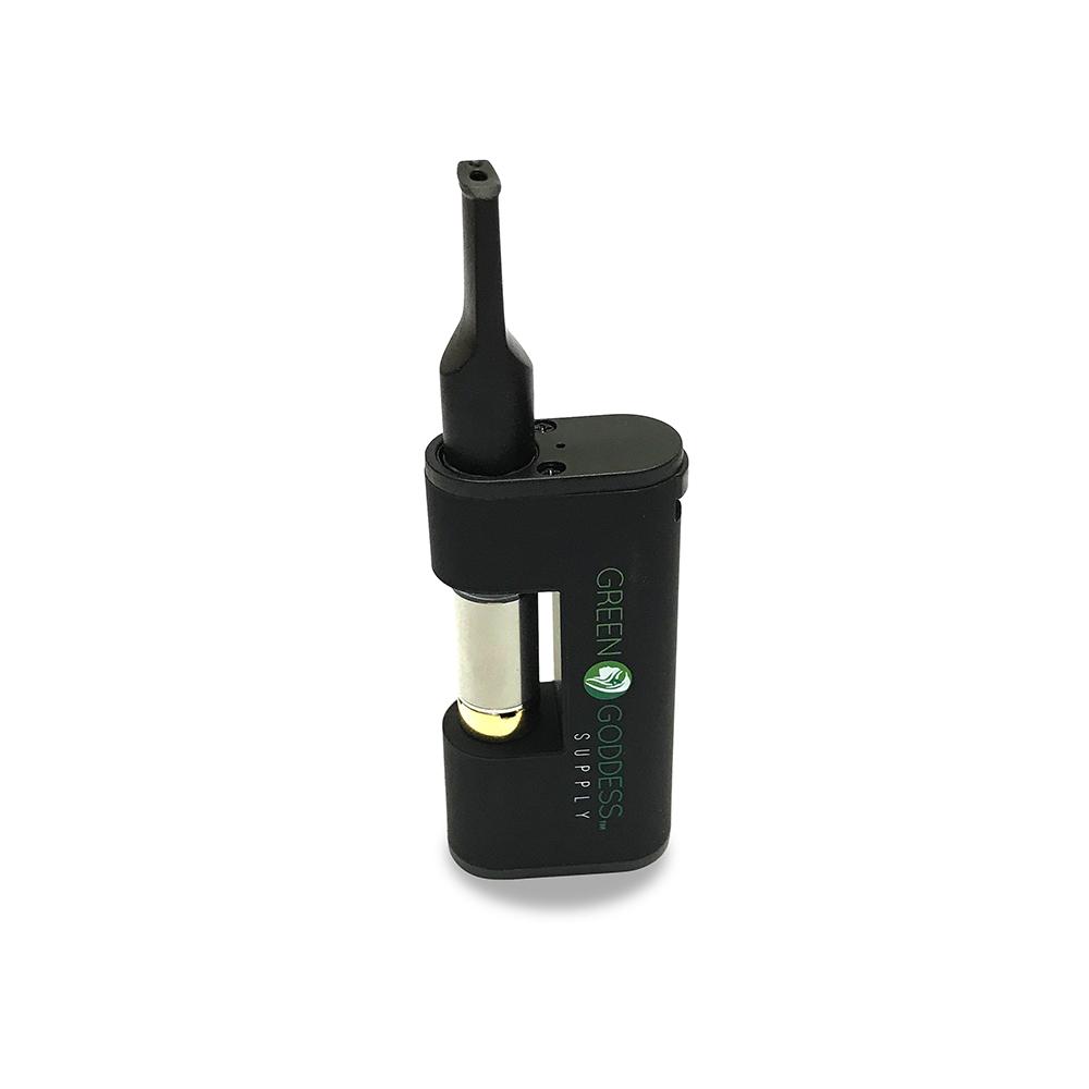 MiniVape - Compact, Discreet, State-of-the-Art Oil Vaporizer (Black) Flower Power Packages 