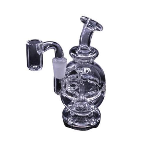 MJ Arsenal Royale Mini Dab Rig - 10mm Connection - Glass (1 Count) Flower Power Packages 