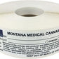Montana Medical Cannabis Warning Labels at Flower Power Packages