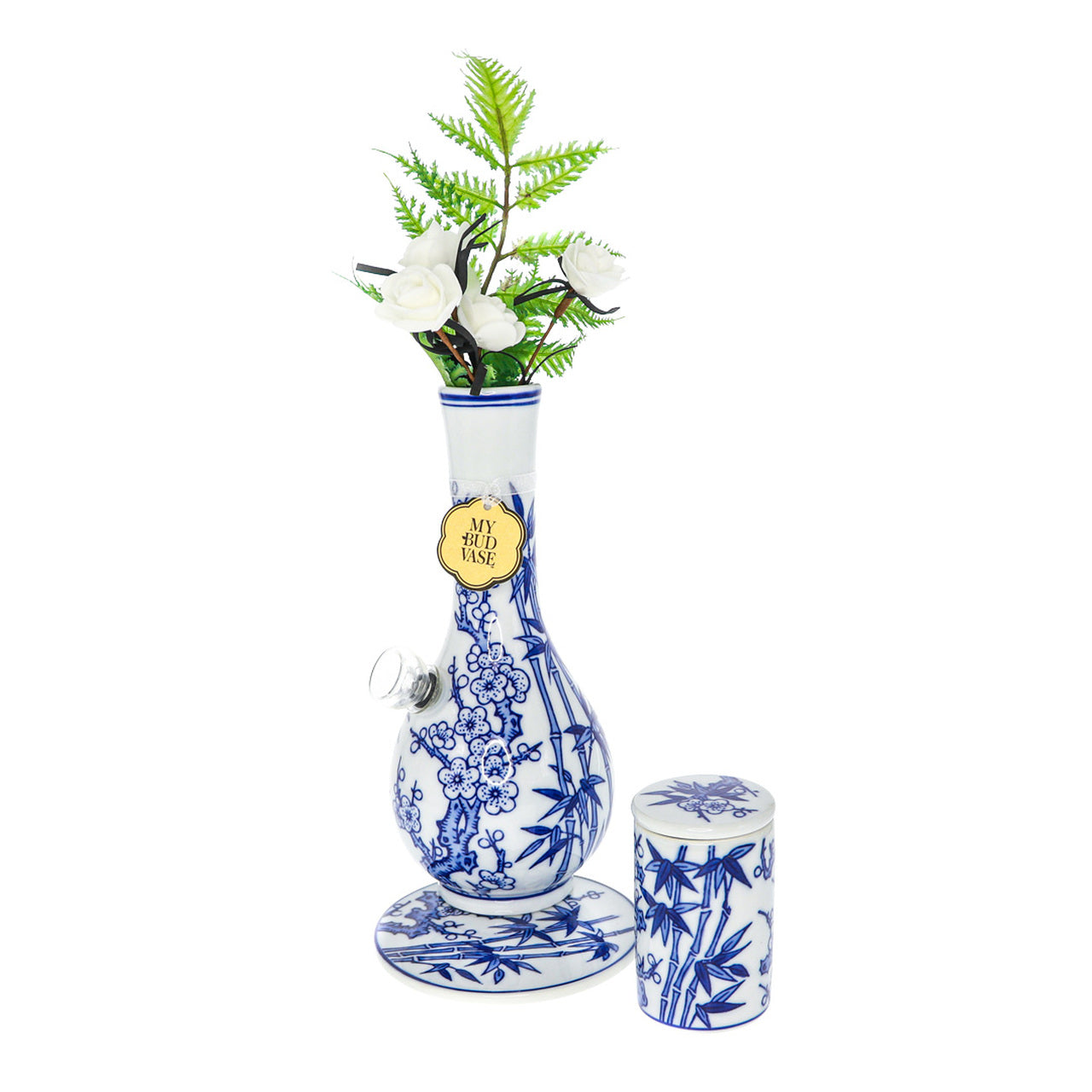 My Bud Vase - Luck w/ Plate & Jar Smoke Drop 