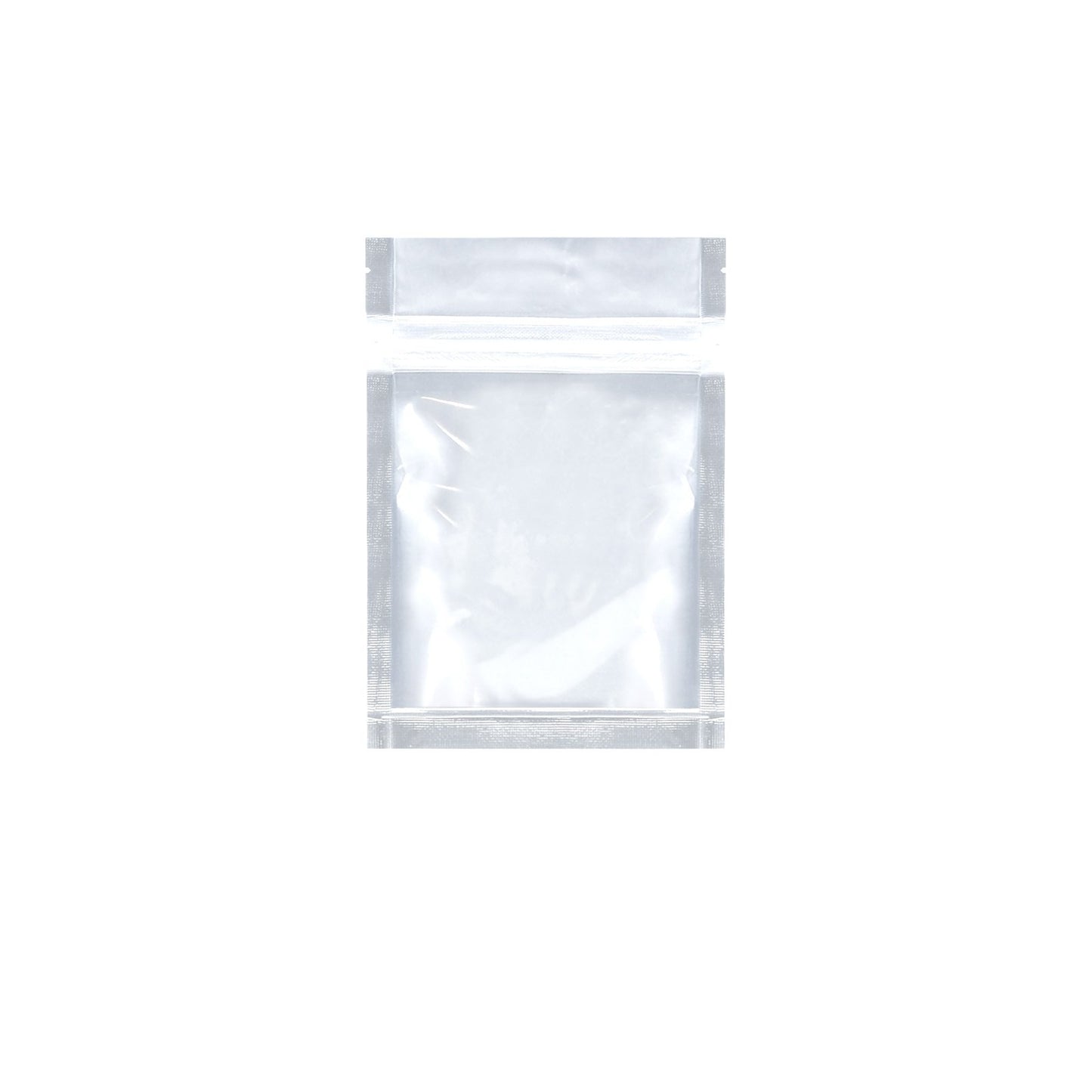  Mylar Bag Tear Notch Clear Black 1G 1000 COUNT at Flower Power Packages