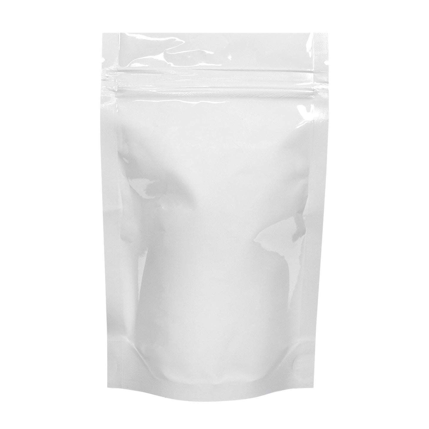 Mylar Bag Tear Notch White 1 oz 1000 COUNT at Flower Power Packages