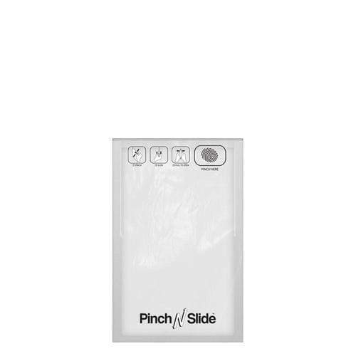 Mylar Pinch N Slide Exit Bags ASTM Child Resistant 5" x 8.5" - 14 Grams - White (50, 100, or 250 Count) at Flower Power Packages