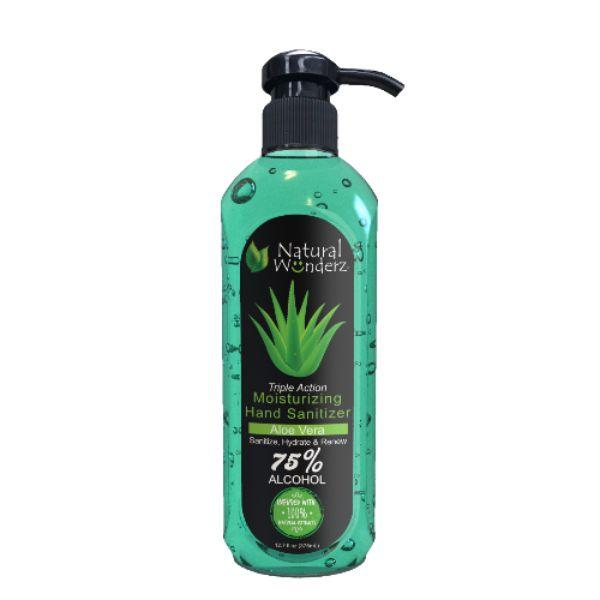 Natural Wonderz - Hand Sanitizer With Aloe Vera - (12.7oz Or 32oz) at Flower Power Packages